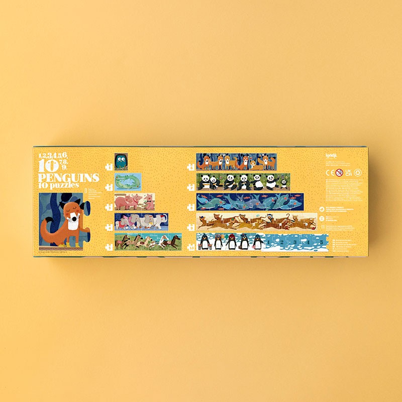 9 progresivos de animales salvajes